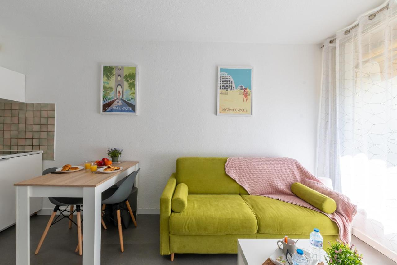 Studio Vasco / Confortable / Lumineux / Parking Prive La Grande Motte Dış mekan fotoğraf